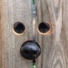 「お隣さん、こんにちは」犬用のぞき穴